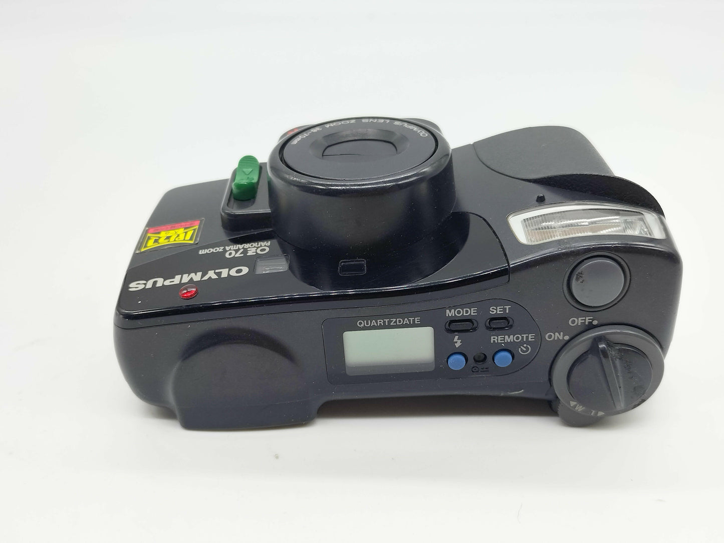 Olympus OZ-70 point-and-shoot film camera.