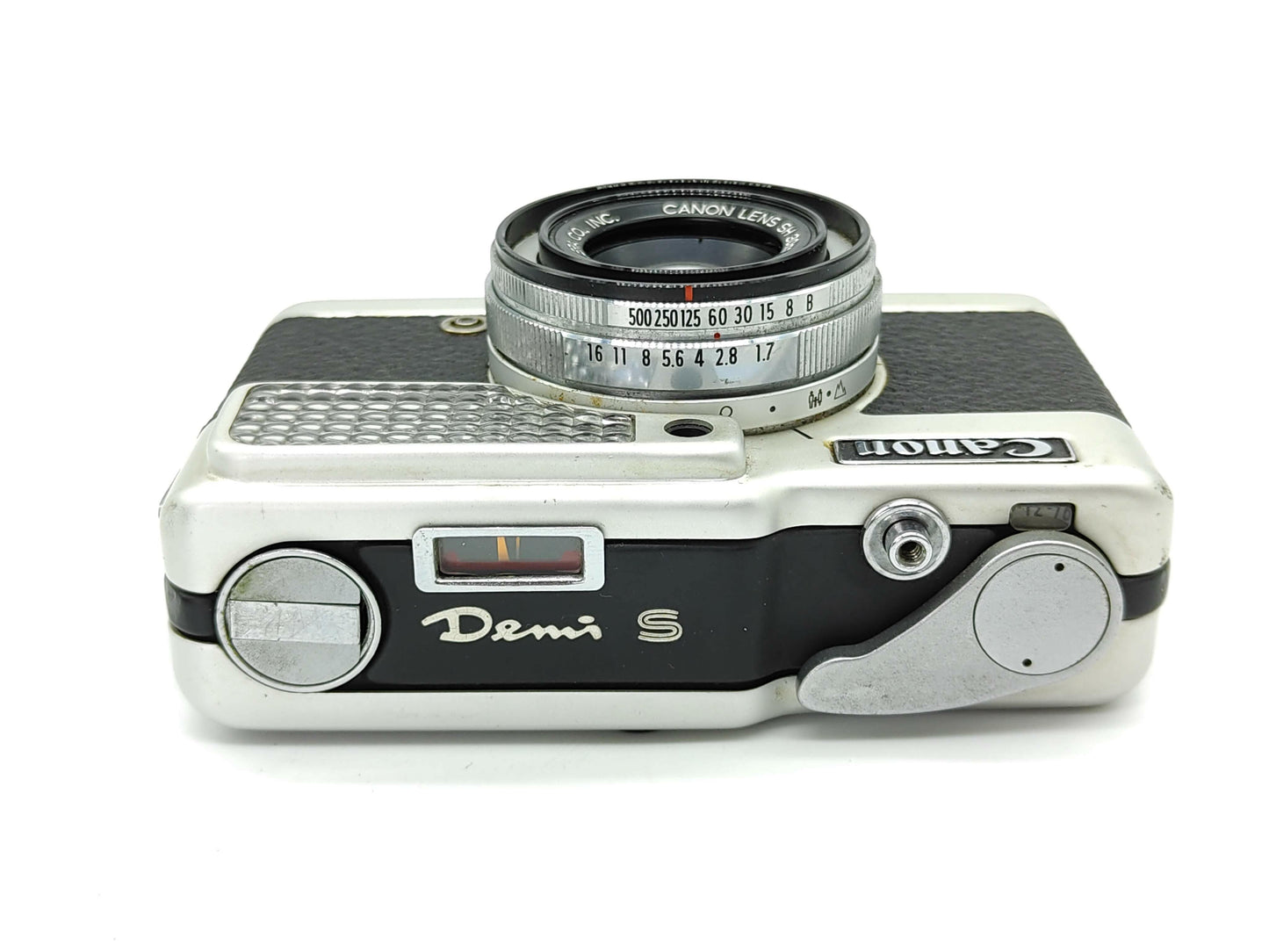 Canon Demi S half-frame retro compact camera.