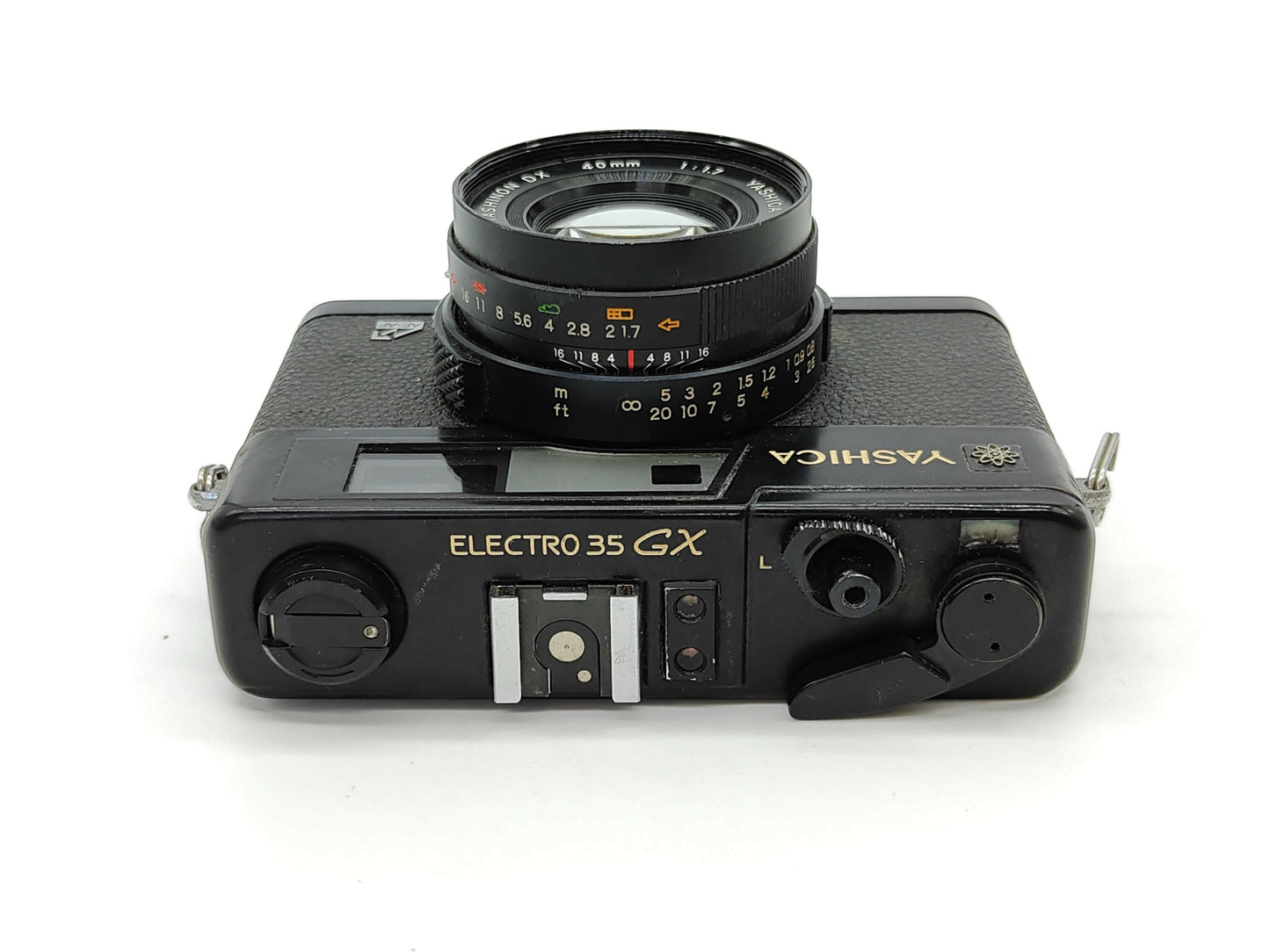 Yashica Electro 35 GX film camera.