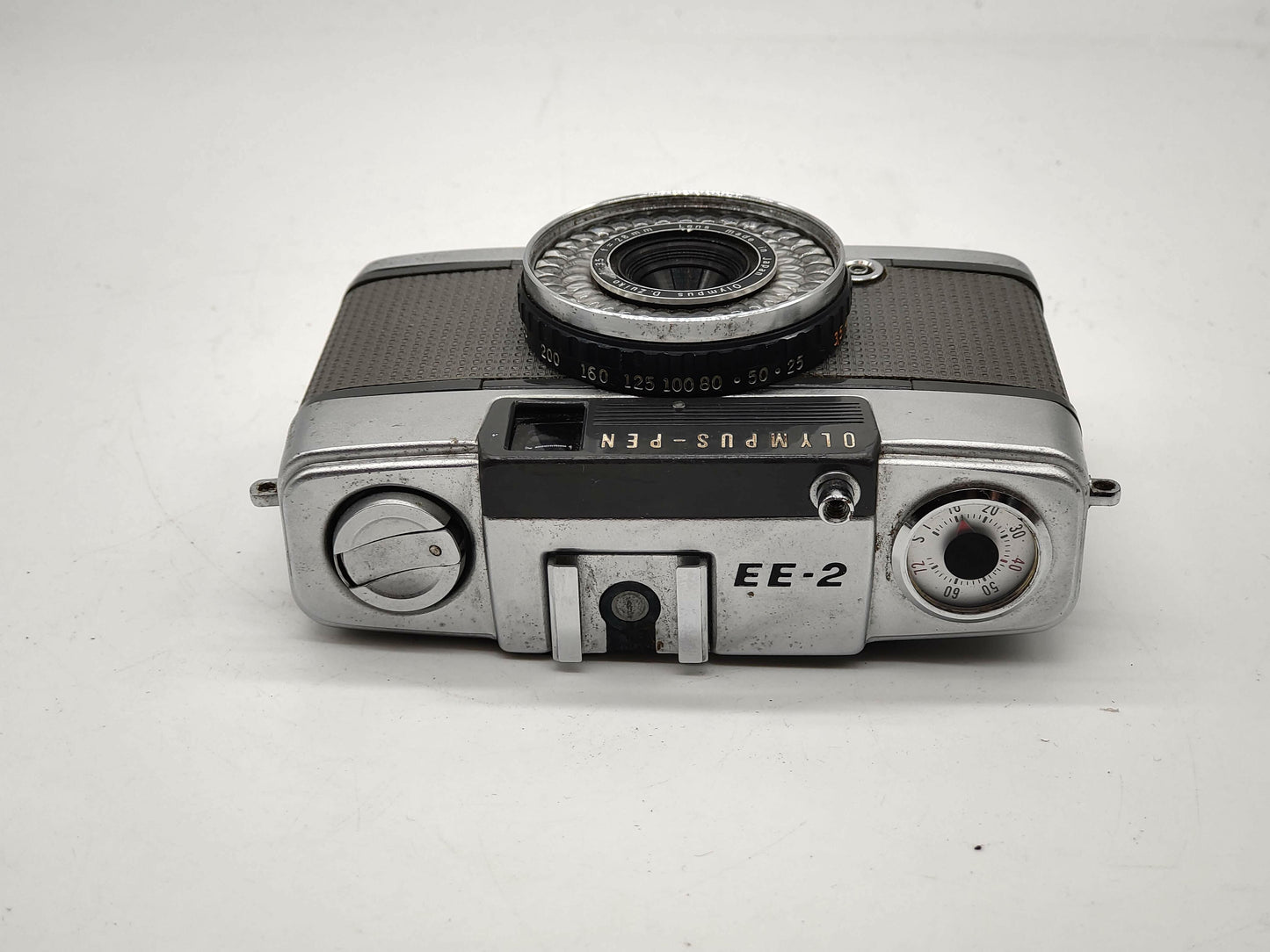 Olympus PEN EE-2 film camera.