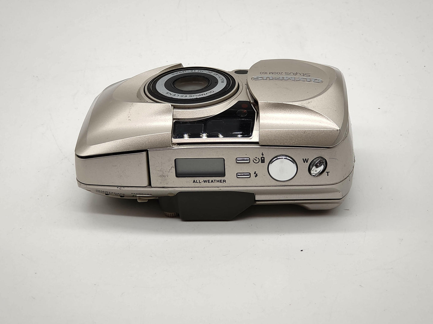 Olympus Mju Stylus Zoom 160 film camera.