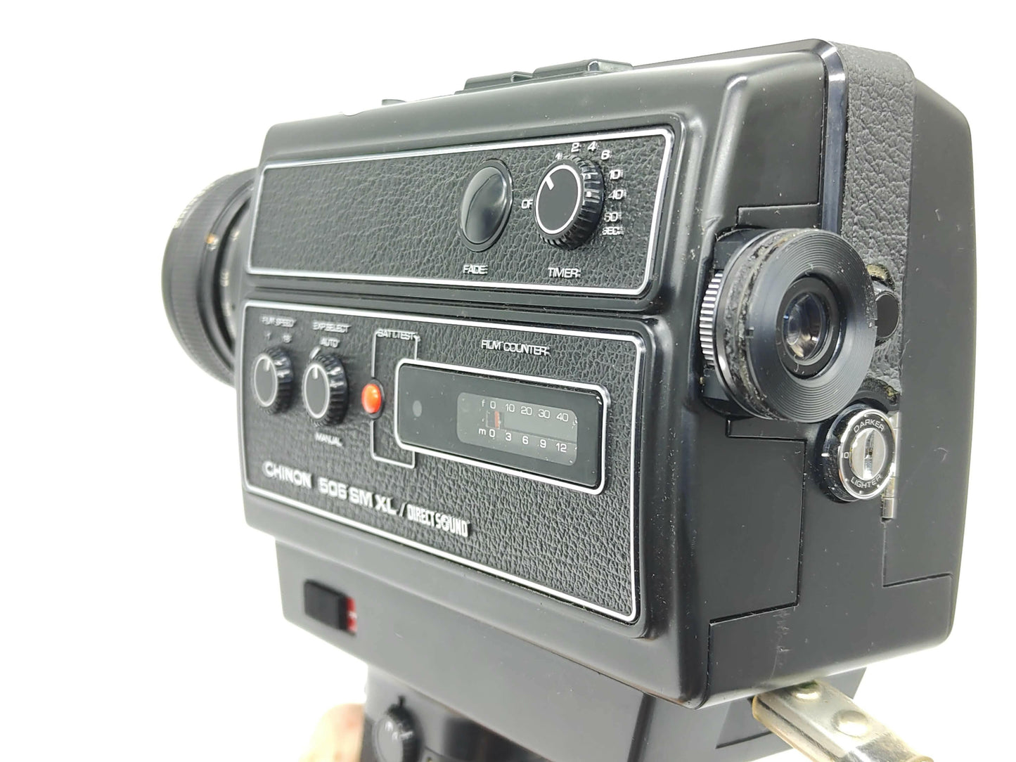 FILM TESTED Chinon 506 SM XL Super-8 cine camera.
