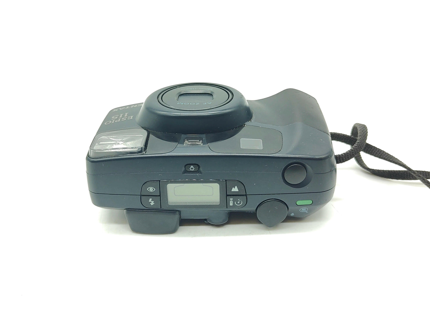 Pentax Espio 115 point-and-shoot film camera.