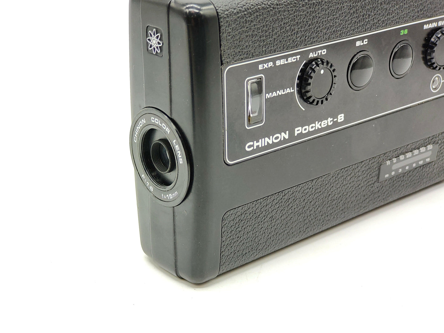 FILM TESTED Chinon Pocket-8 Super-8 movie camera..