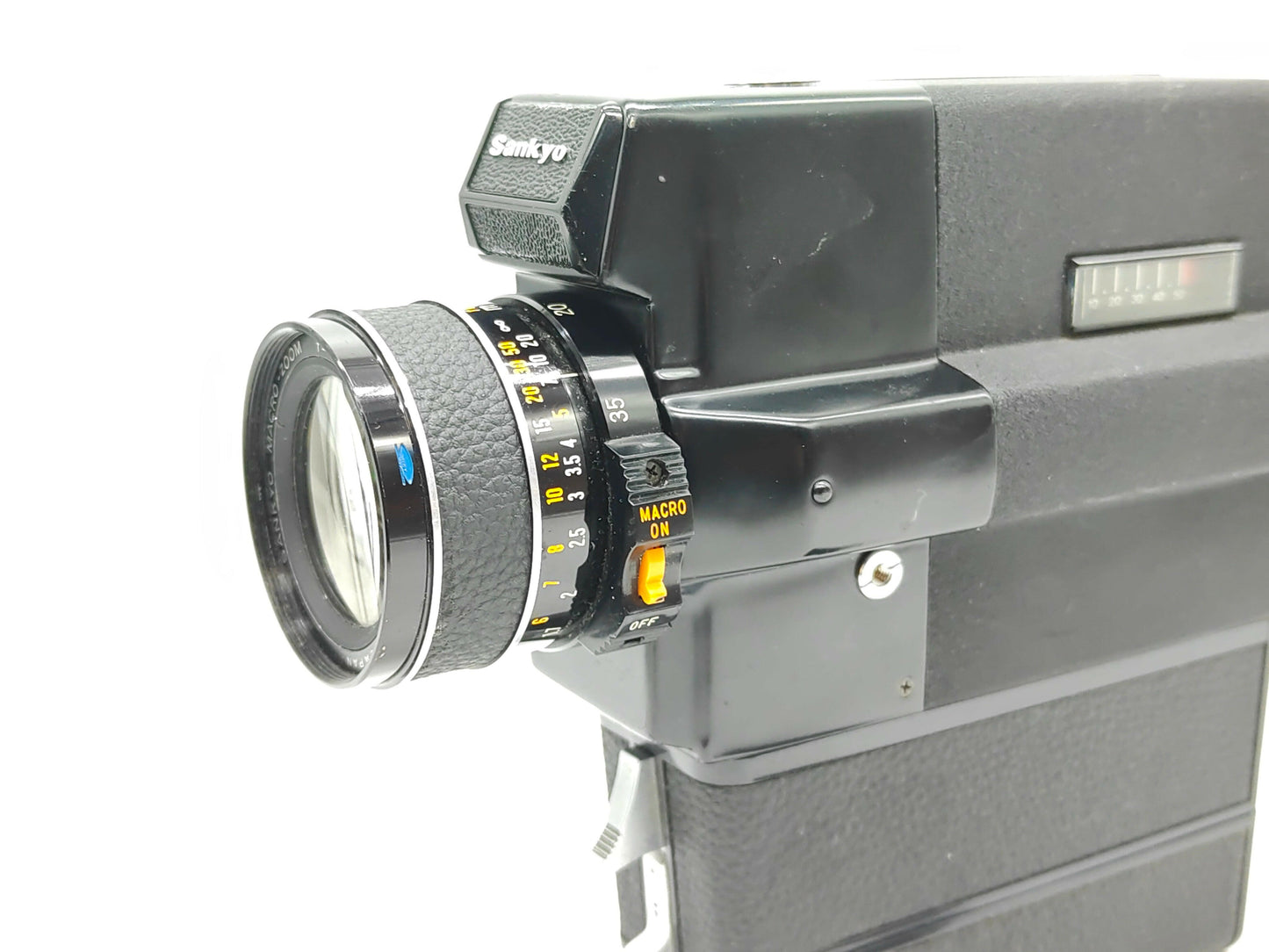 FILM TESTED Sankyo MF-404 Super-8 movie camera.
