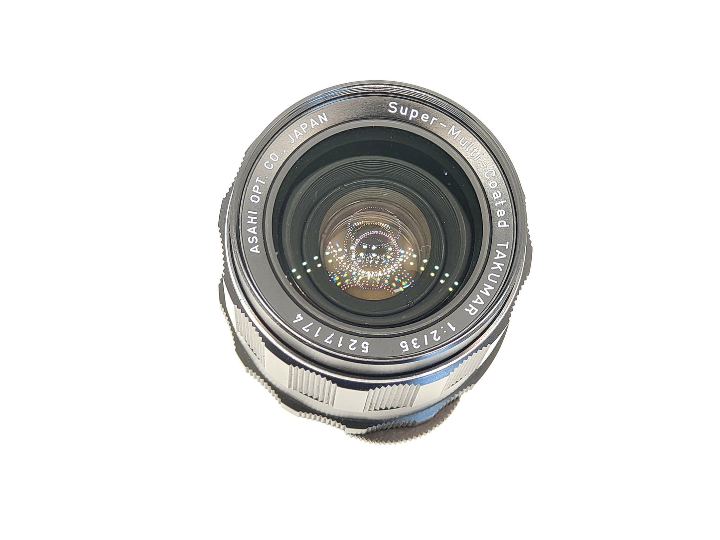 Pentax 35mm f/2 M42 wide angle lens.