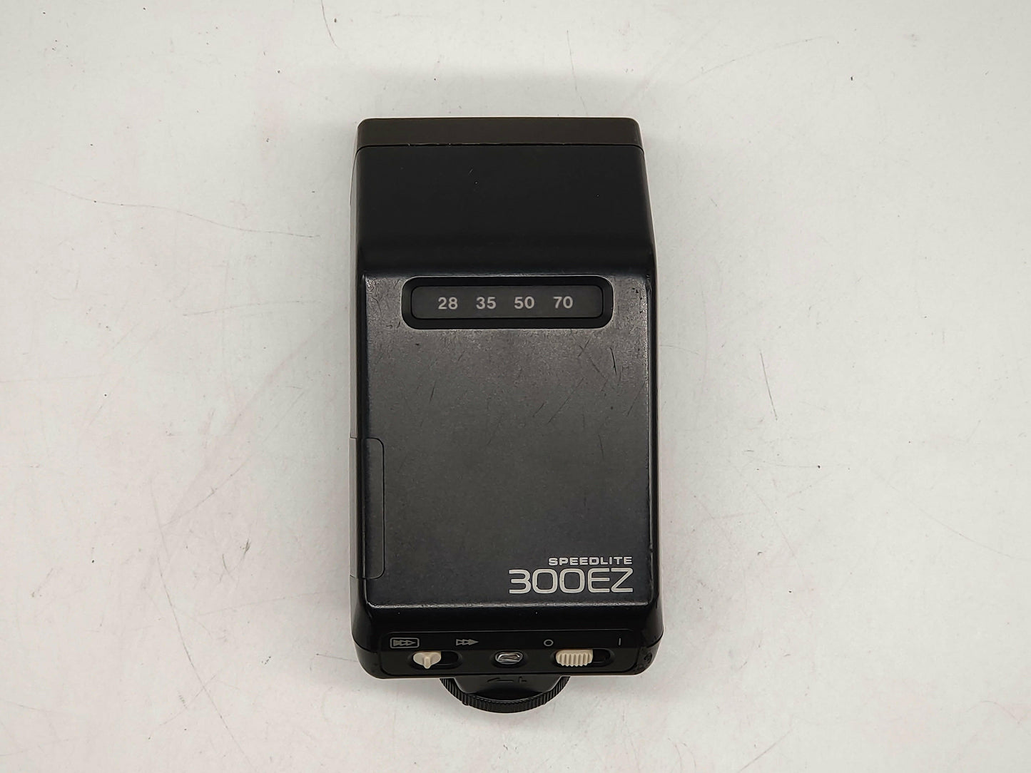 Canon Speedlite 300EZ Flash.