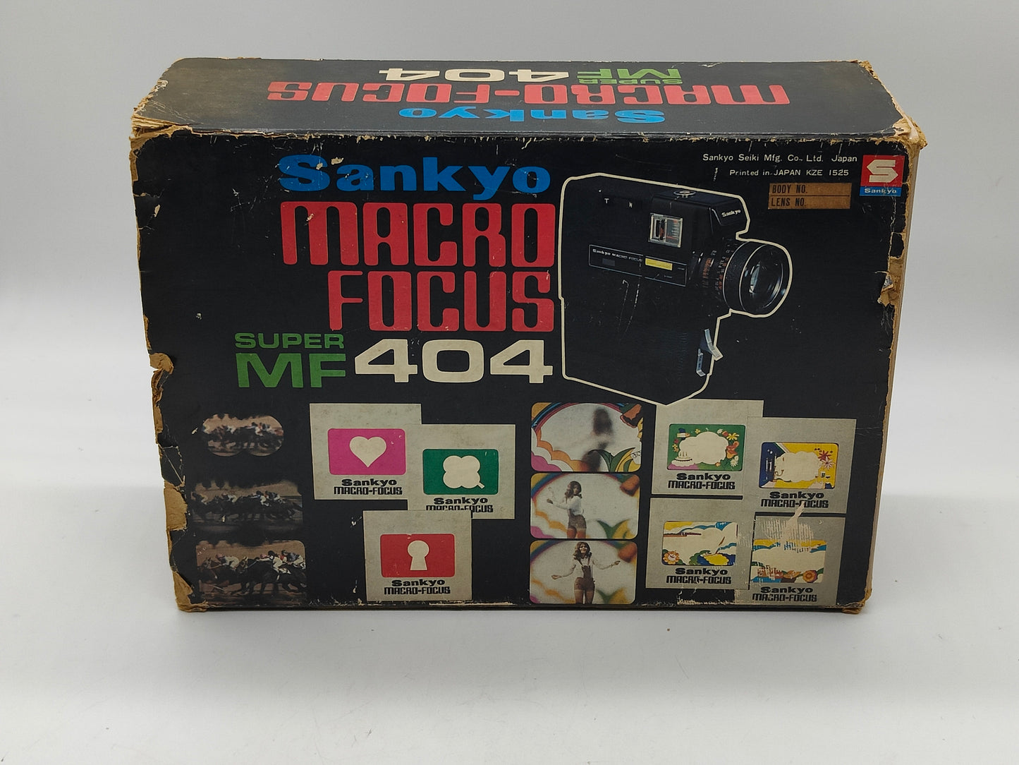 FILM TESTED Sankyo MF-404 Super-8 movie camera with original case + box