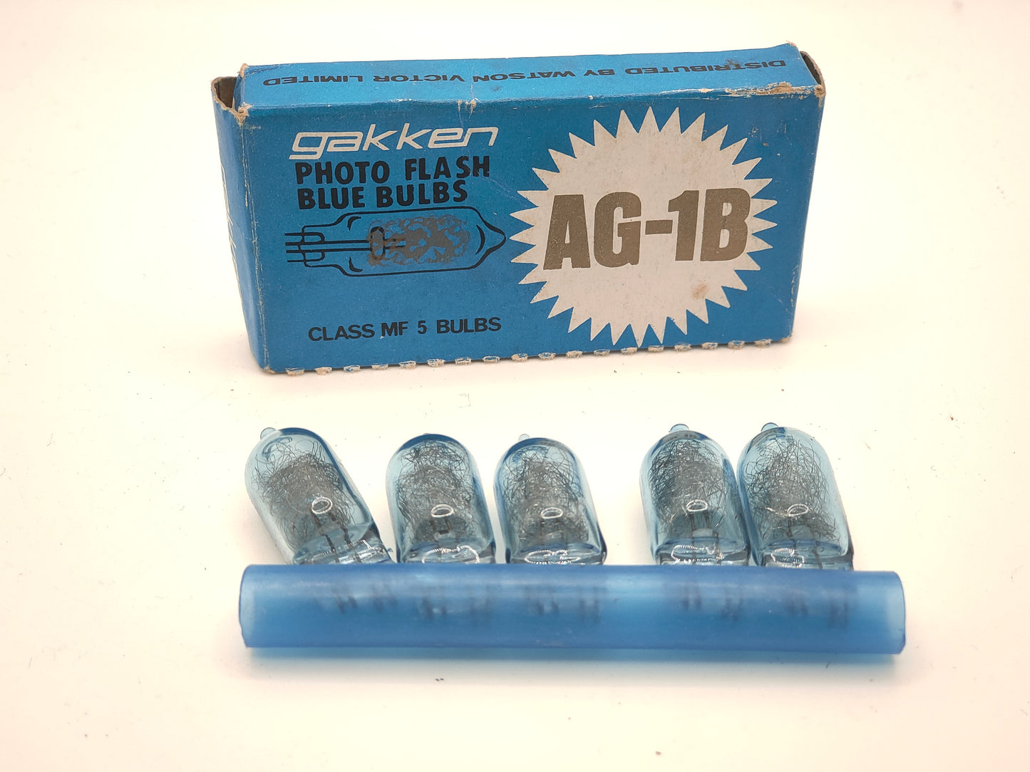 Retro photo flash bulbs (AG-1B size)