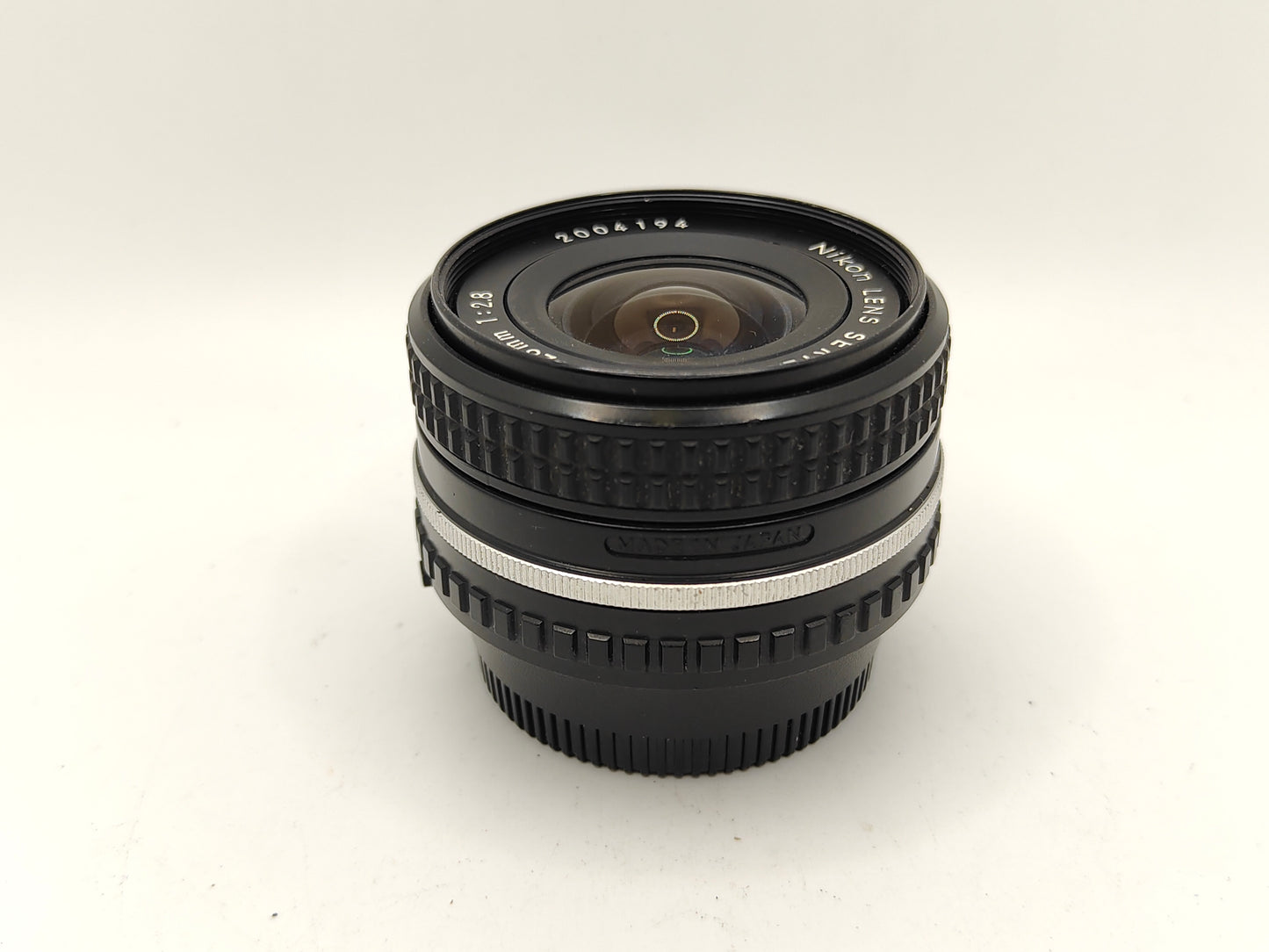 Nikon 28mm f/2.8 Series E manual focus wide-angle lens