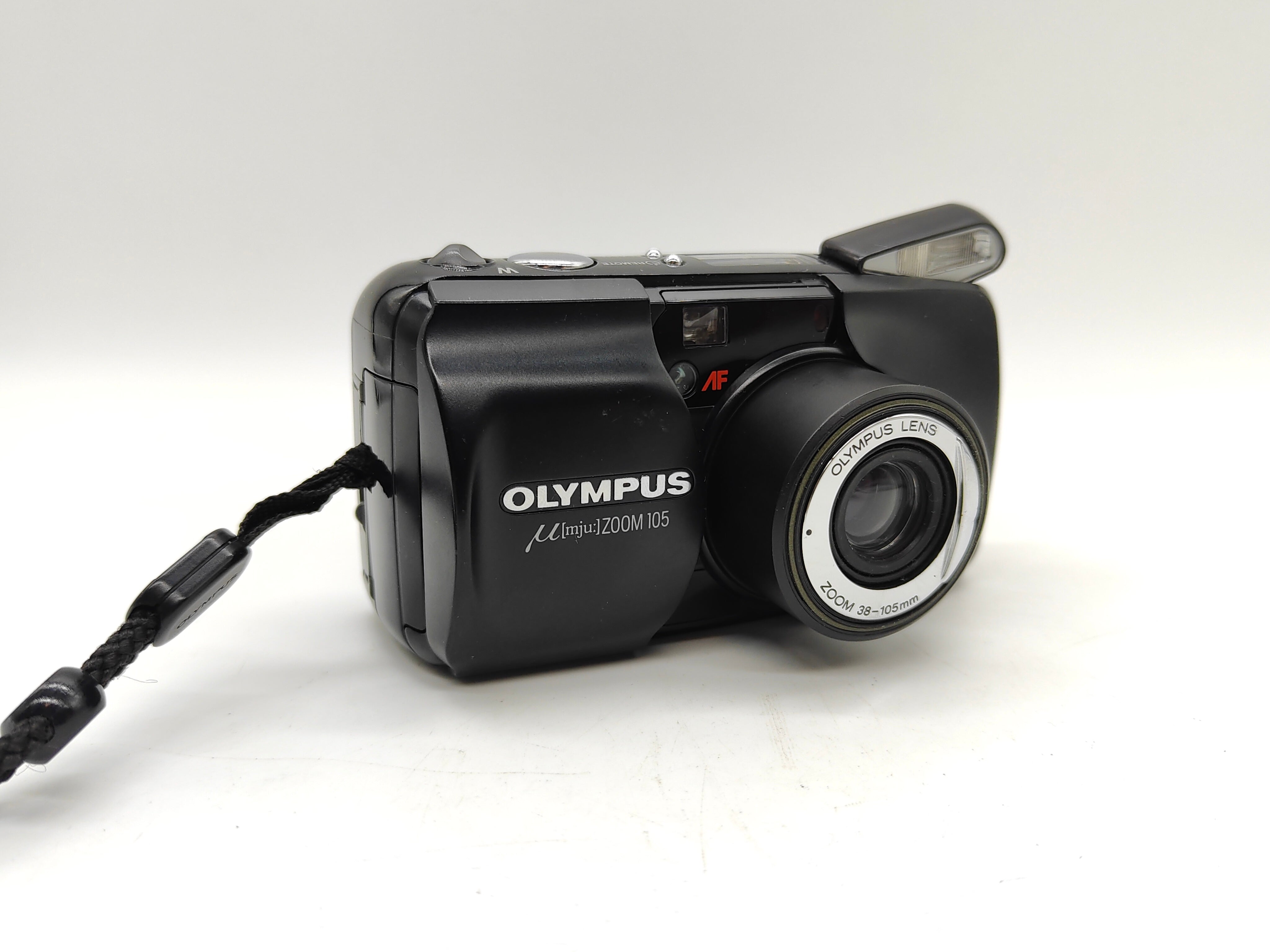 Olympus Mju Zoom 105 film camera in black | Classic Cameras AU