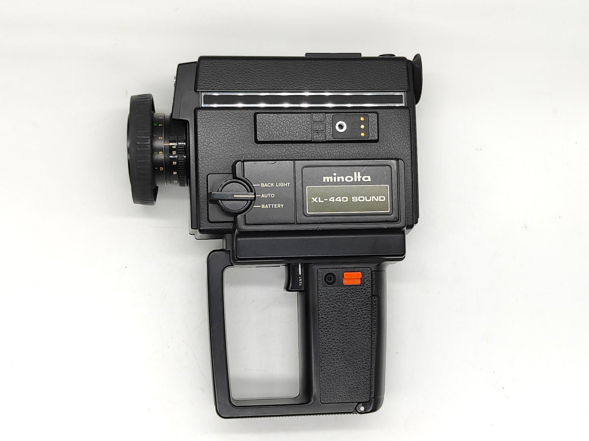 FILM TESTED Minolta XL-440 Super-8 movie camera
