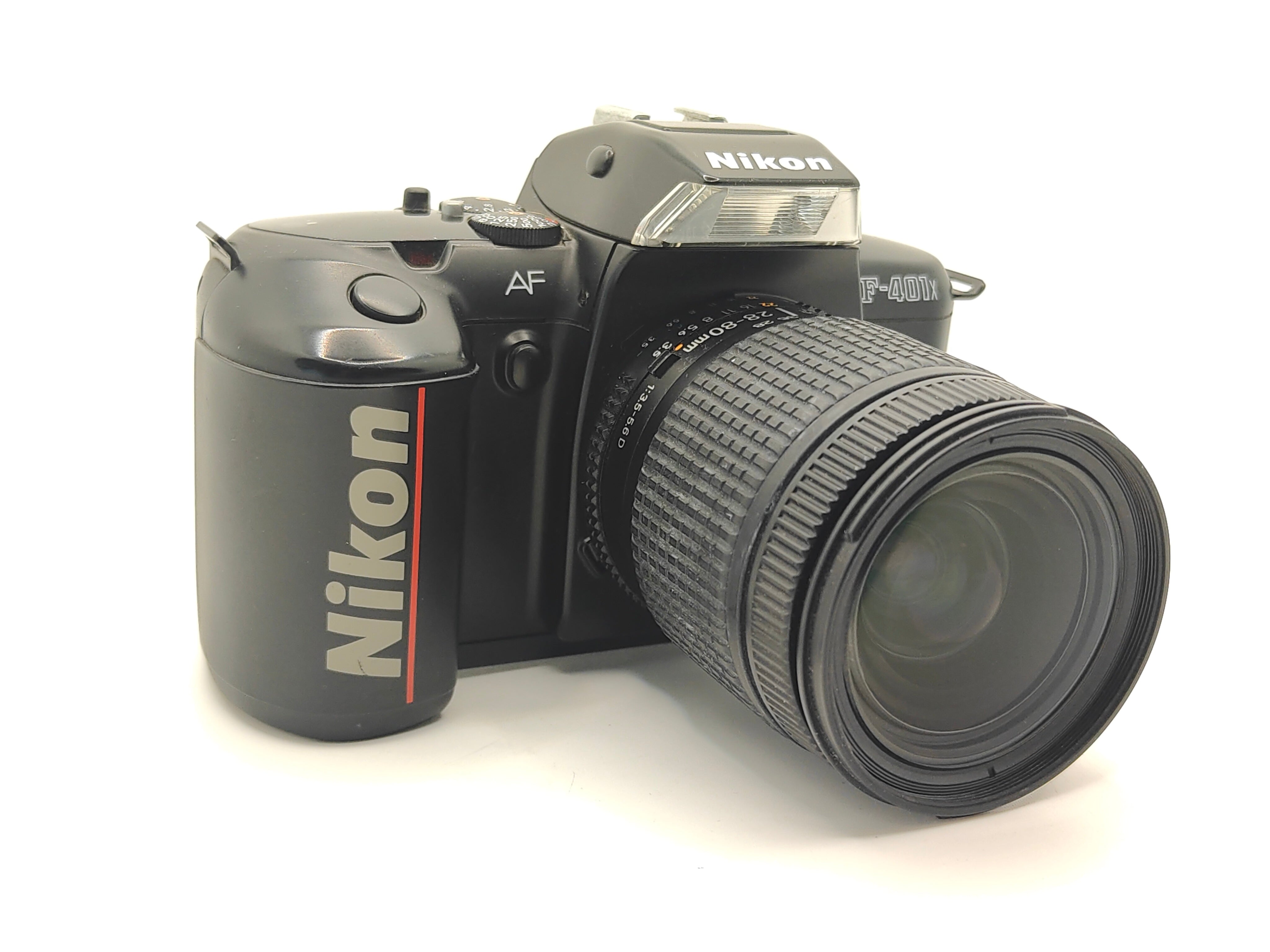 Nikon F-401x SLR film camera with 28-80mm zoom lens | Classic