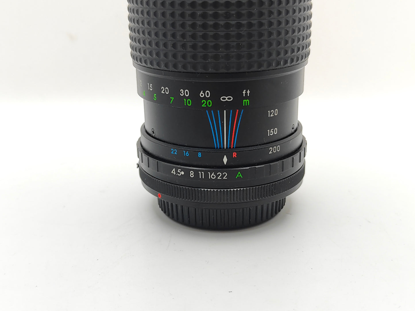 Topman 80-200mm f4.5 telephoto zoom lens for AE-1, A-1, FTb SLRs (Japanese)