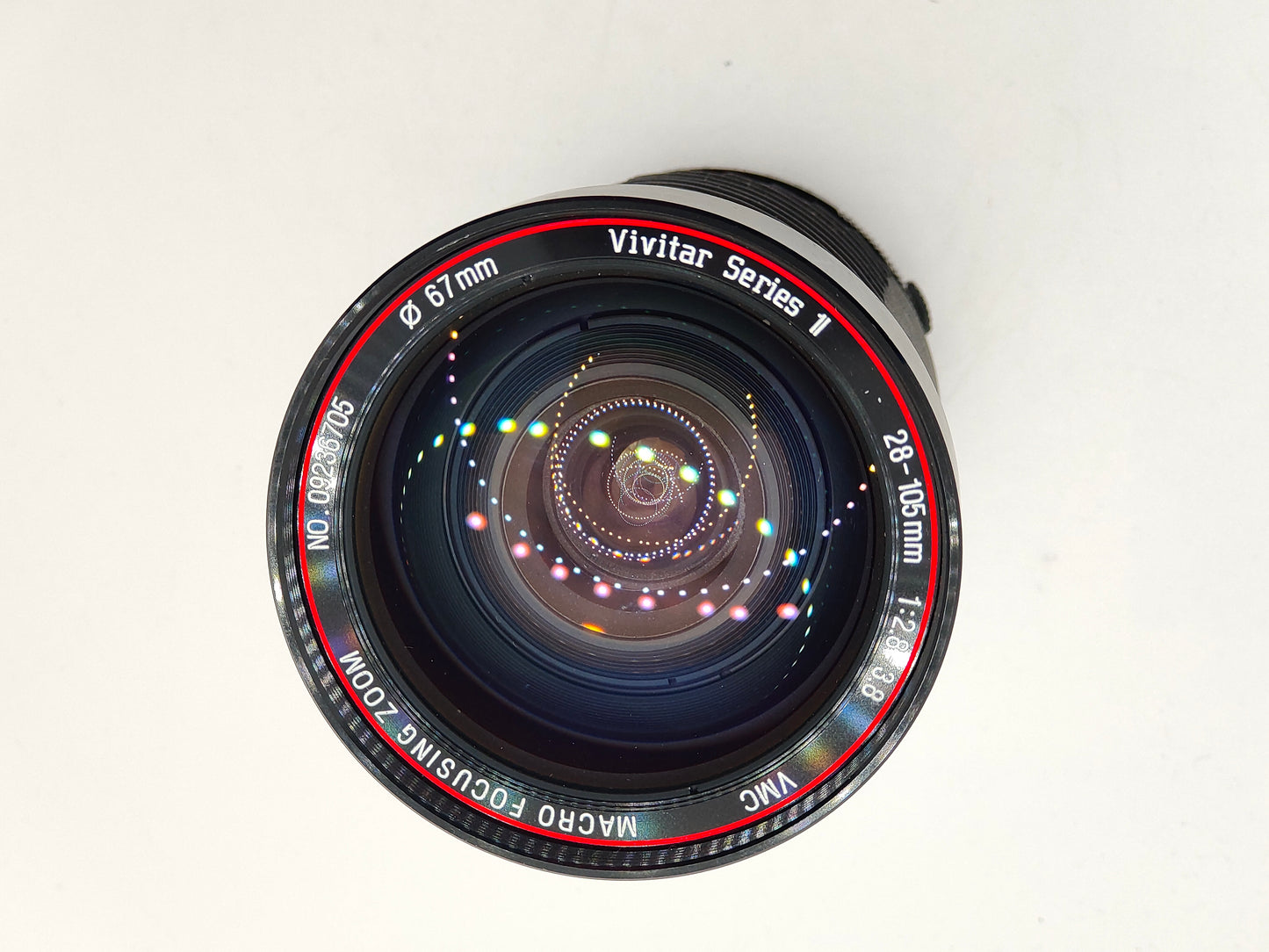 Vivitar 28-105mm zoom lens - for Olympus OM-1, OM-2, OM-10 etc
