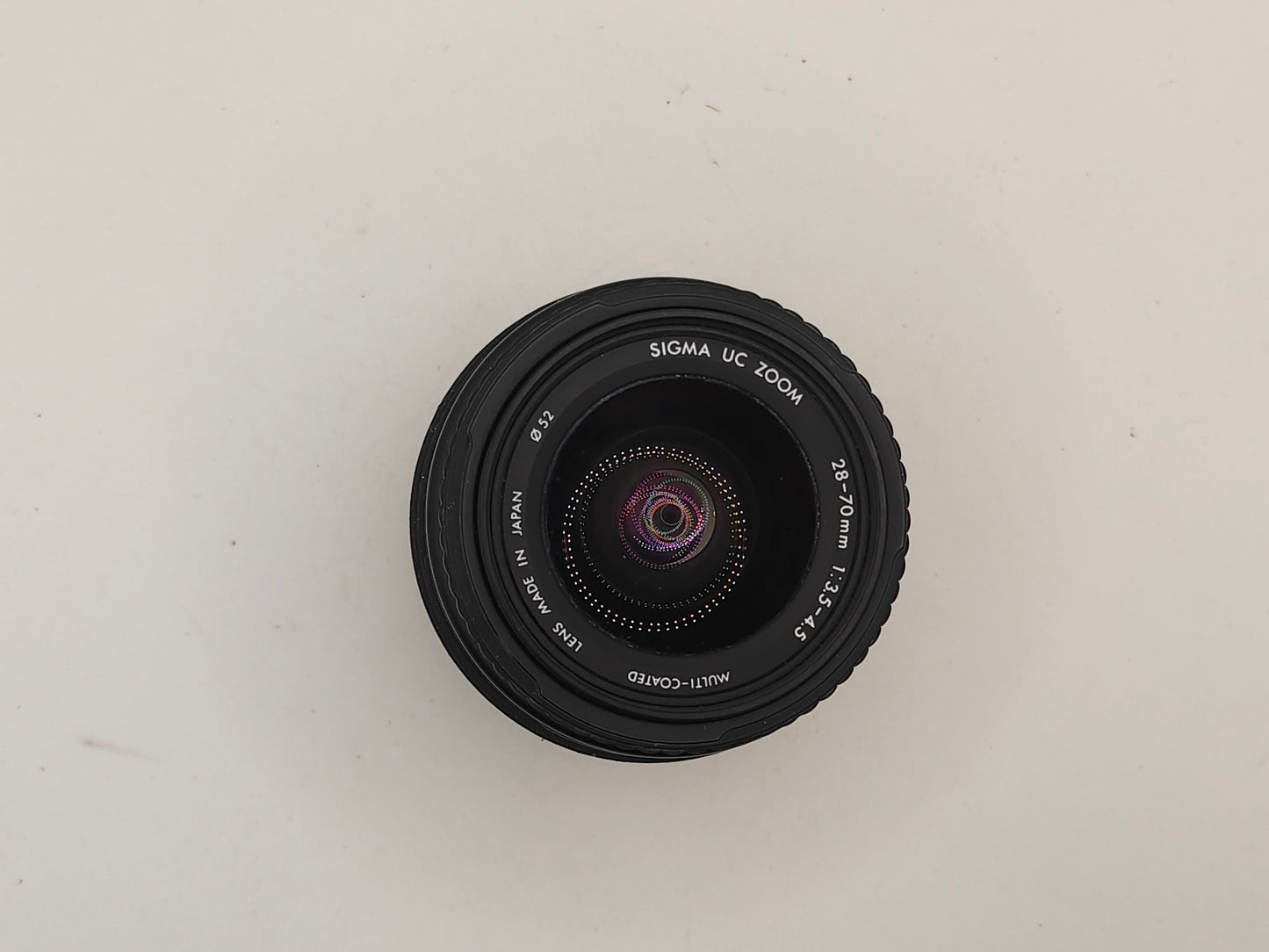 Sigma 28-70mm Autofocus f/3.5 lens for Canon EOS SLRs.