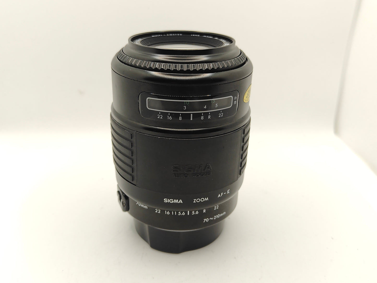 Sigma 70-210mm Autofocus f/4 lens (Canon EOS mount).