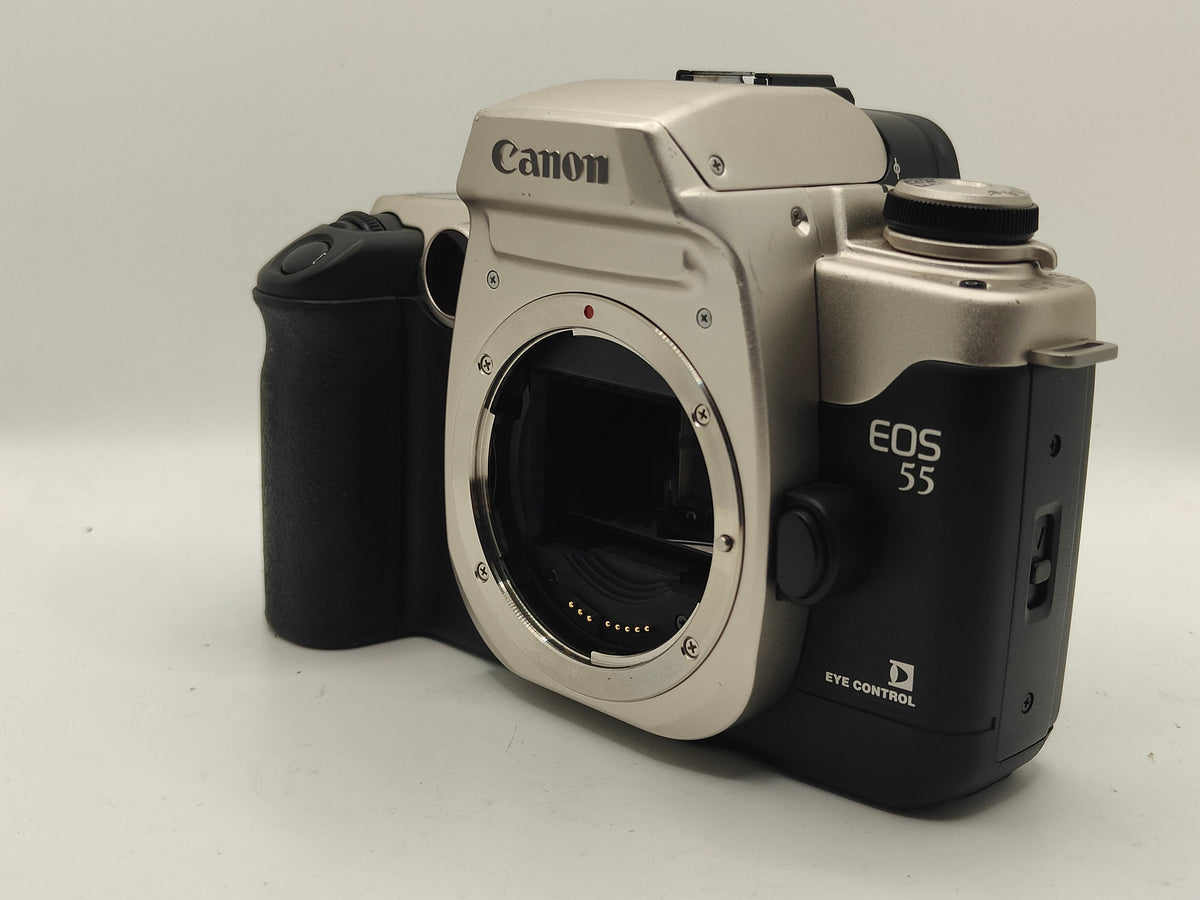 Canon EOS-55 SLR film camera