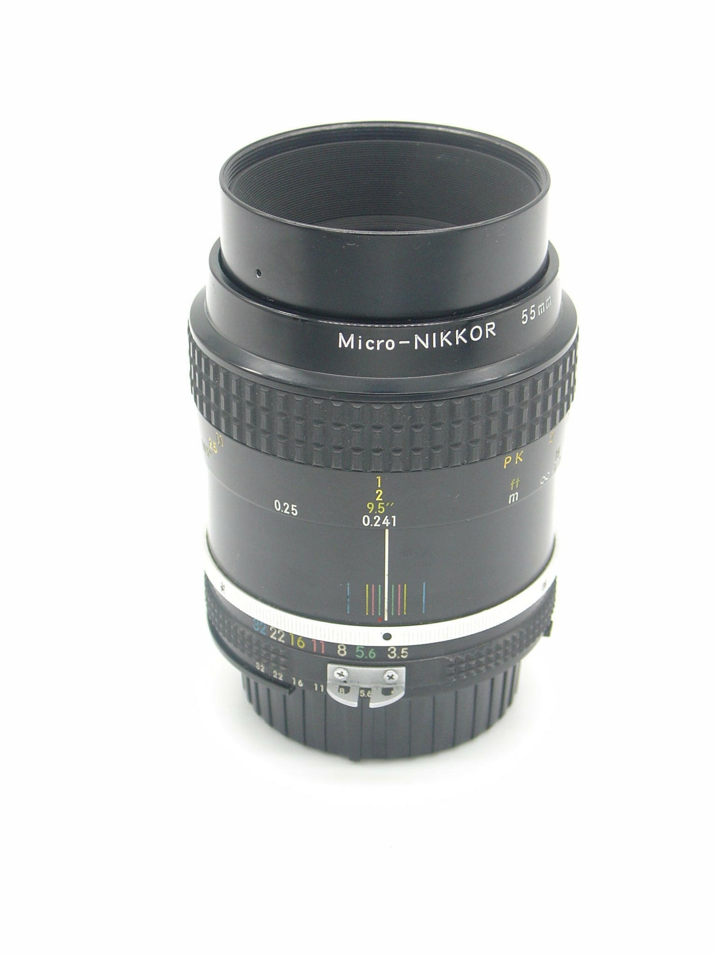Nikon 55mm f/3.5 Micro Nikkor AI lens.