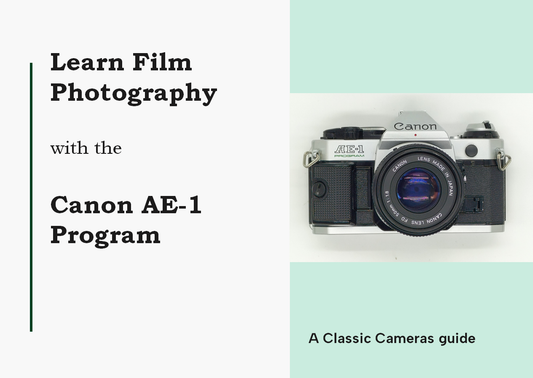 Learn film photography with the Canon AE-1 Program (printed version)