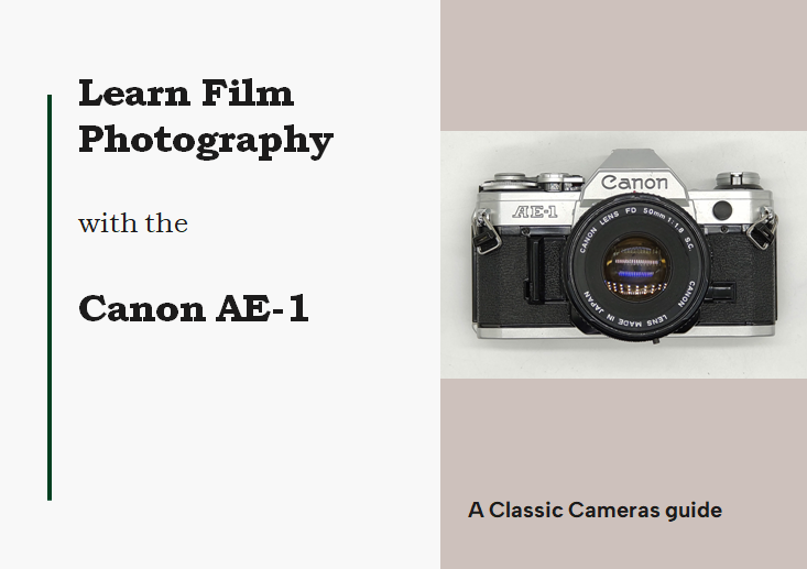 Learn film photography with the Canon AE-1 (electronic download).