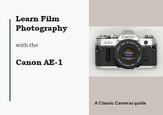 Learn film photography with the Canon AE-1 (electronic download)