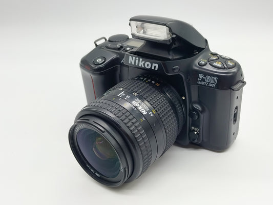 Nikon F601 autofocus film camera + 28-70mm zoom lens