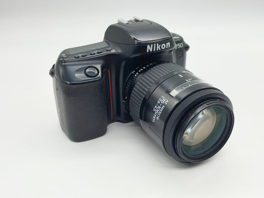 Nikon F50 autofocus film camera + 35-105mm zoom lens