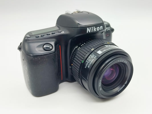 Nikon F50 autofocus film camera + 35-70mm zoom lens