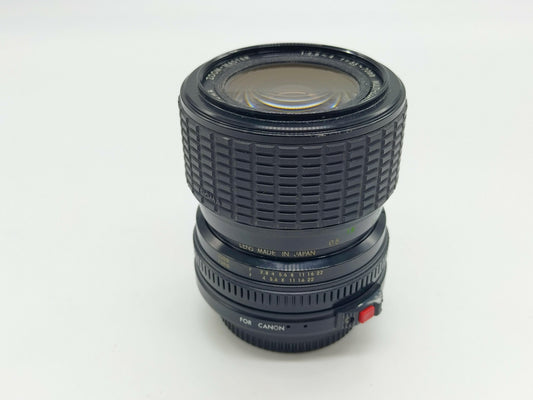 Sigma 35-70 f2.8 zoom lens for Canon AE-1, A-1, FTb SLRs.