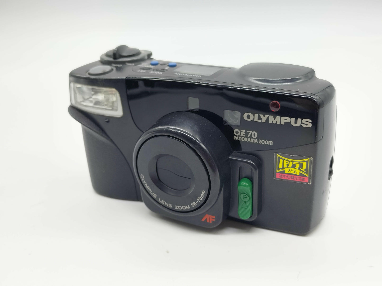 Olympus OZ-70 point-and-shoot film camera.