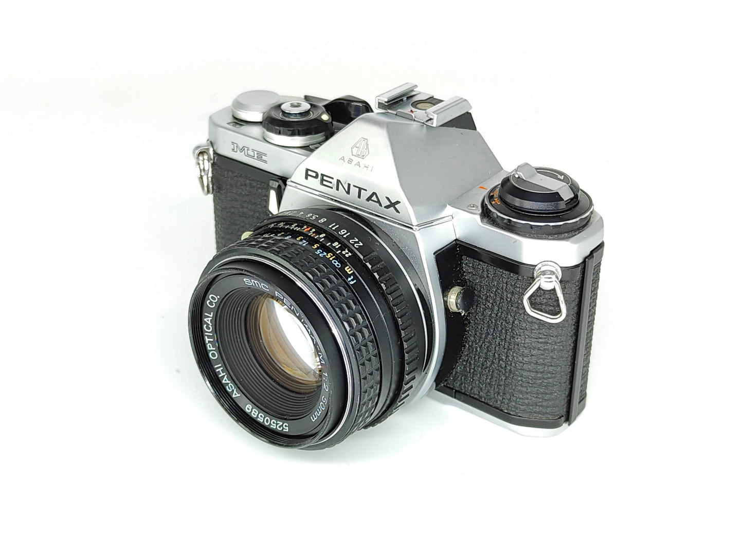 Pentax ME film camera with 50mm f/2.0 lens