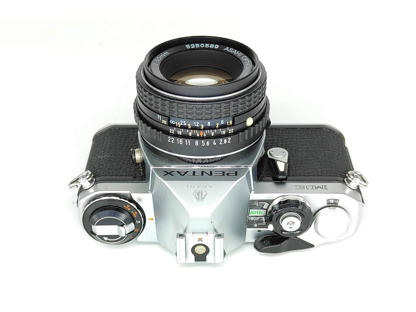 Pentax ME film camera with 50mm f/2.0 lens