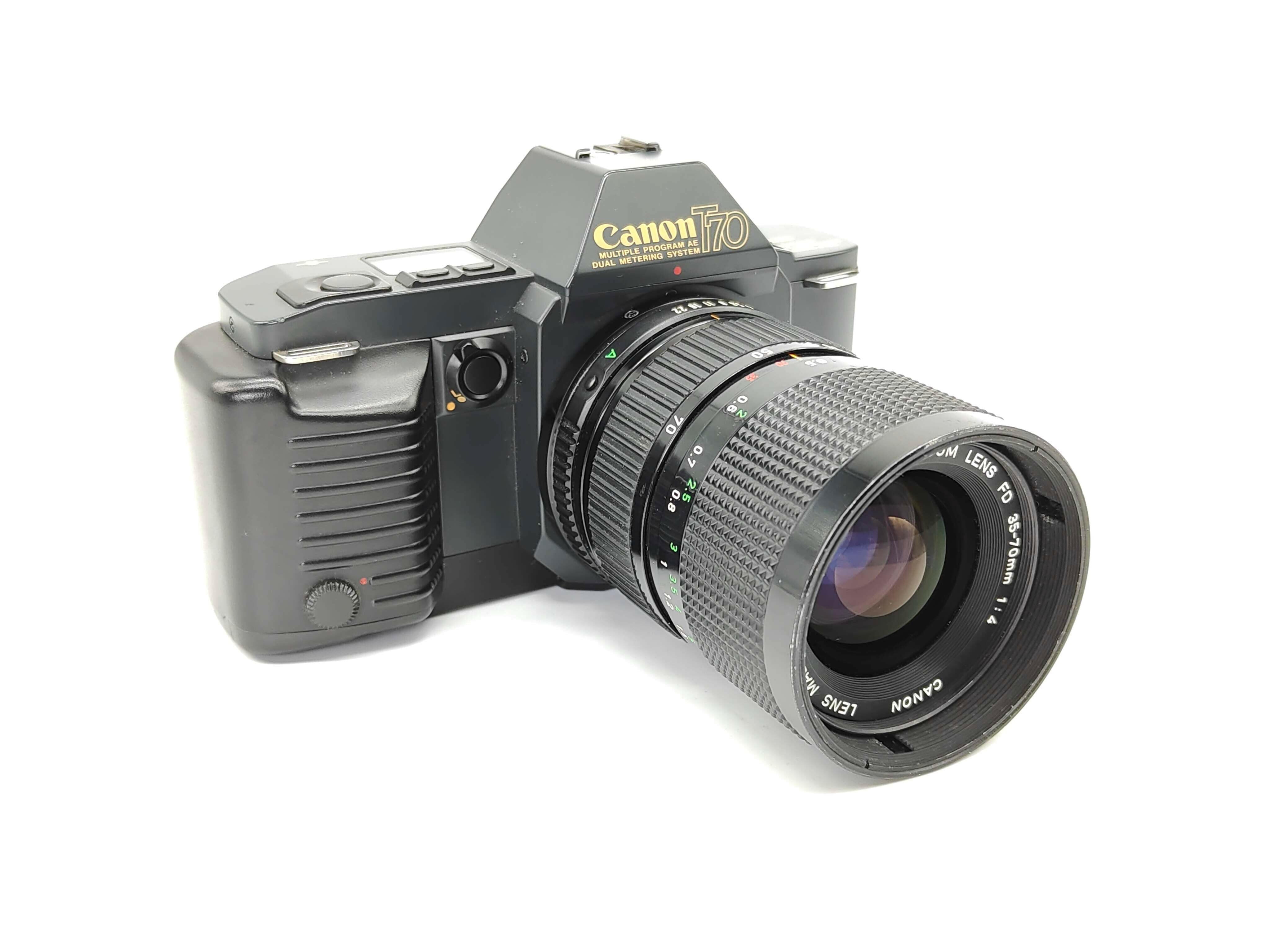 Color 70slr Canon T70 SLR camera + 35-70mm zoom lens | Classic Cameras AU