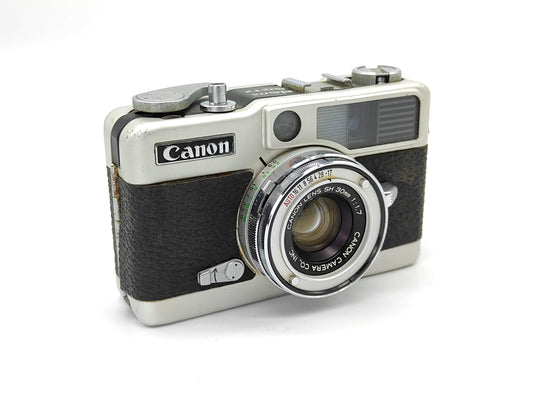 Canon Demi EE17 half-frame retro compact camera