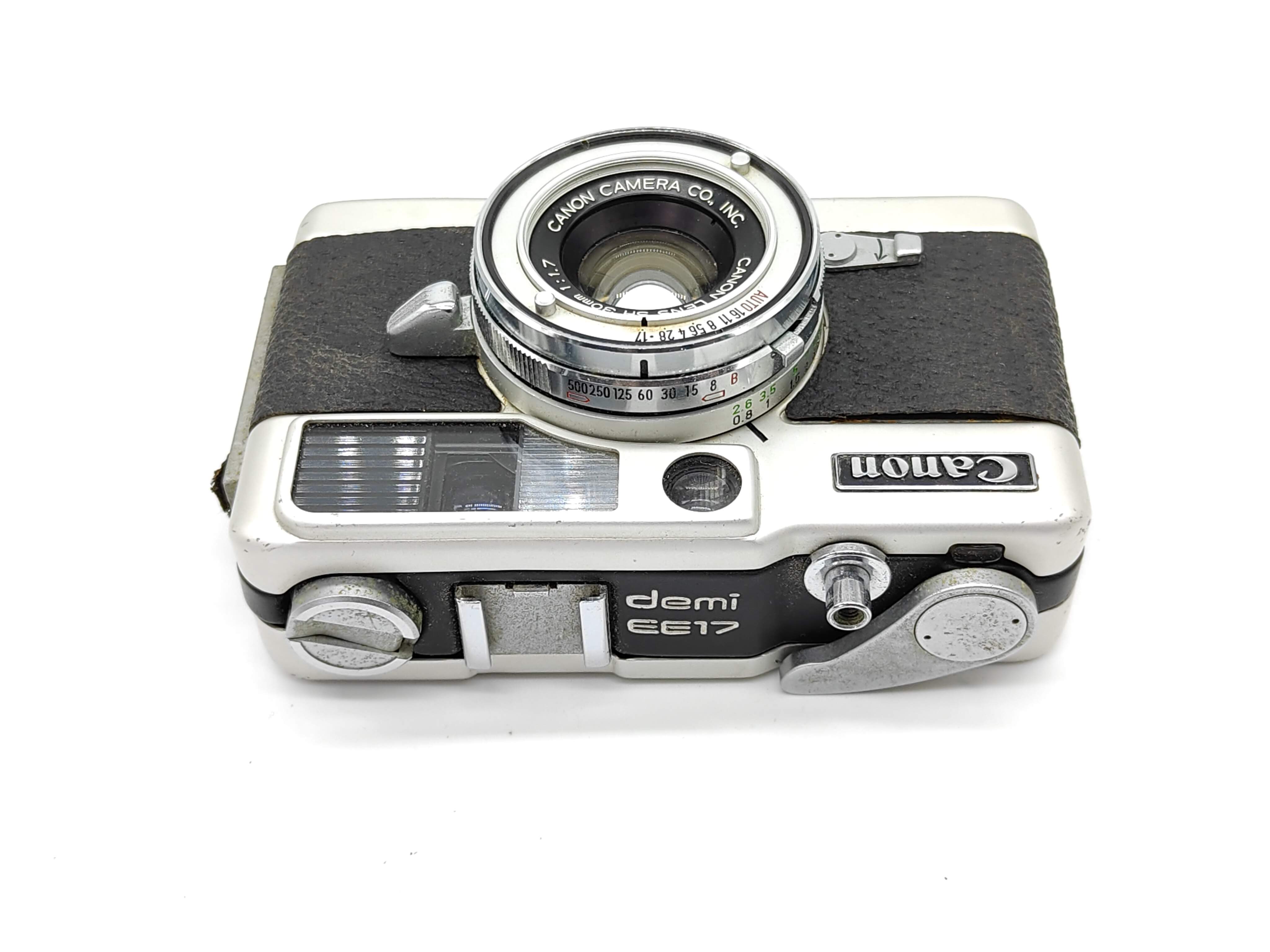 完動品◎Canon demi EE17 コンパクト フィルムカメラ #60 - students