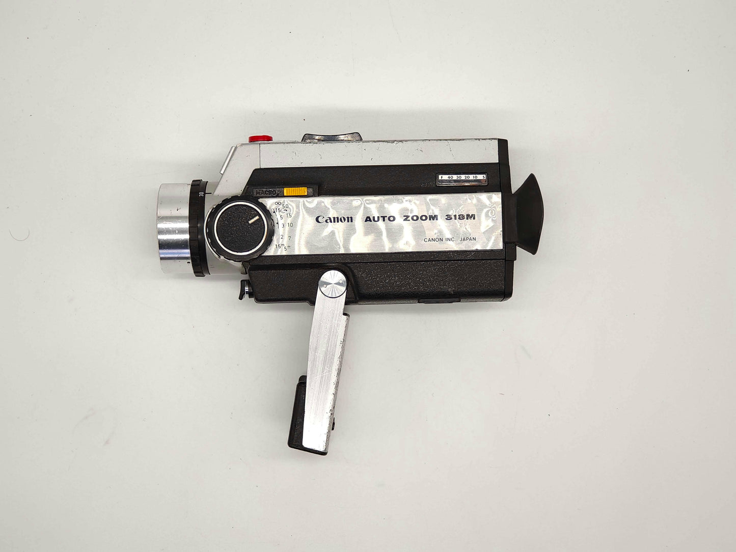 FILM TESTED Canon Auto Zoom 318M Super-8 movie camera.