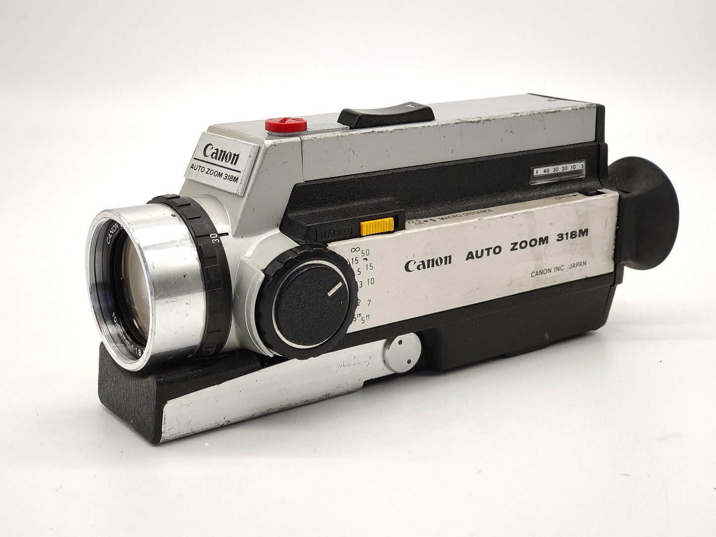 FILM TESTED Canon Auto Zoom 318M Super-8 movie camera.