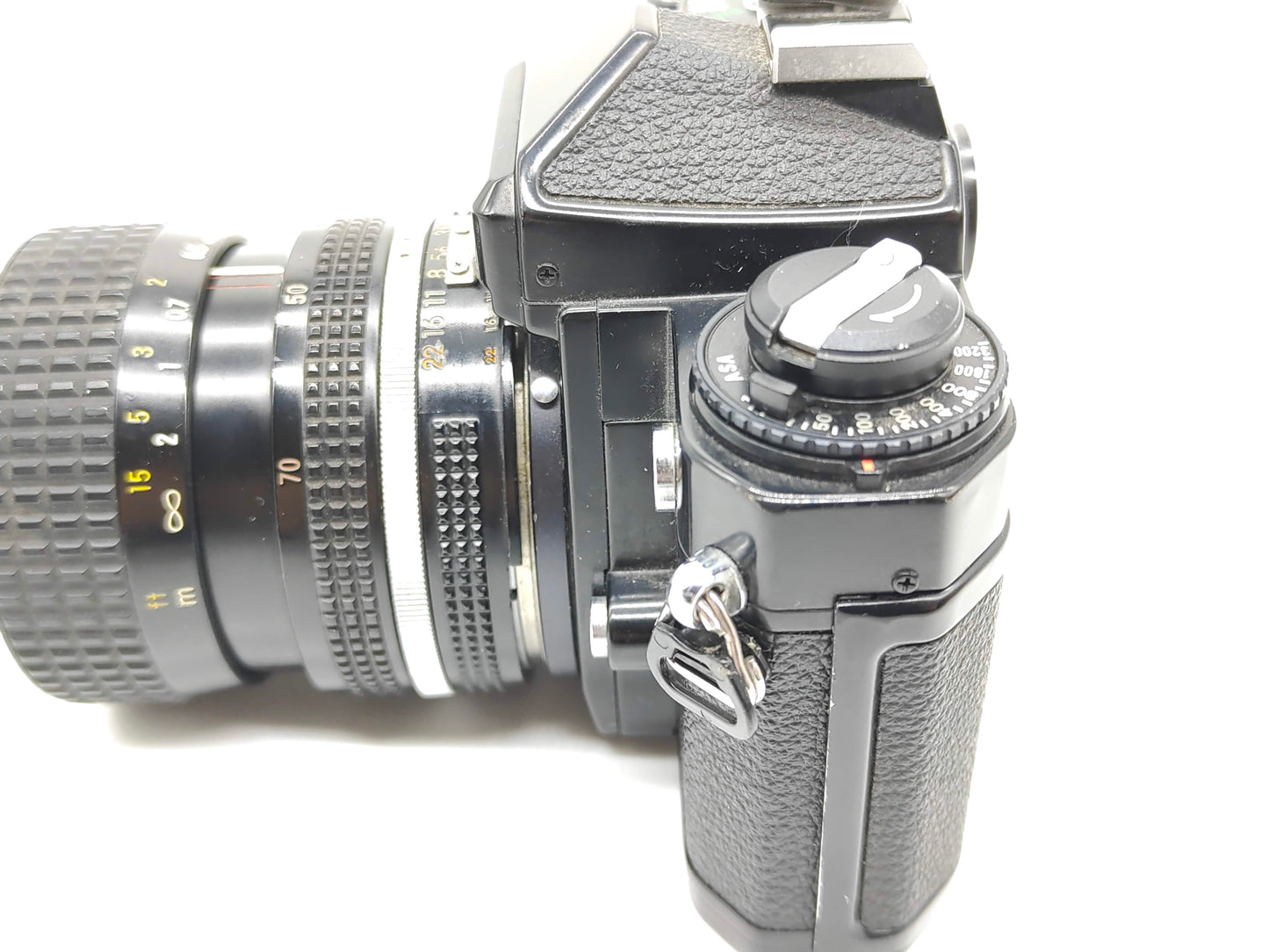 Nikon FE SLR film camera with 35-70mm Nikkor lens