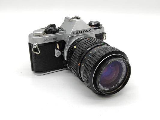 Pentax ME-Super film camera with Pentax 40-80mm zoom lens