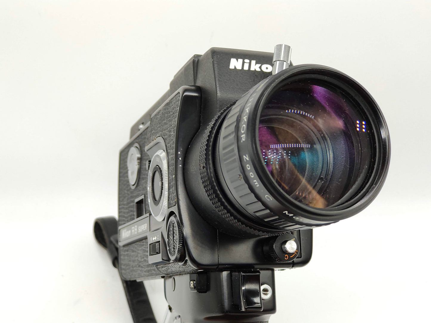 FILM TESTED Nikon R8 Super: Super-8 movie camera.