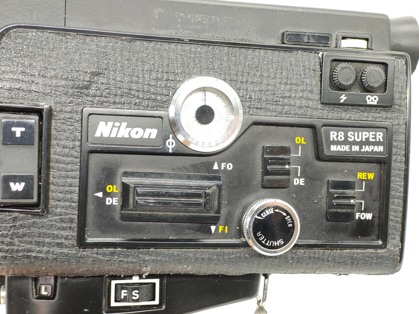 FILM TESTED Nikon R8 Super: Super-8 movie camera.