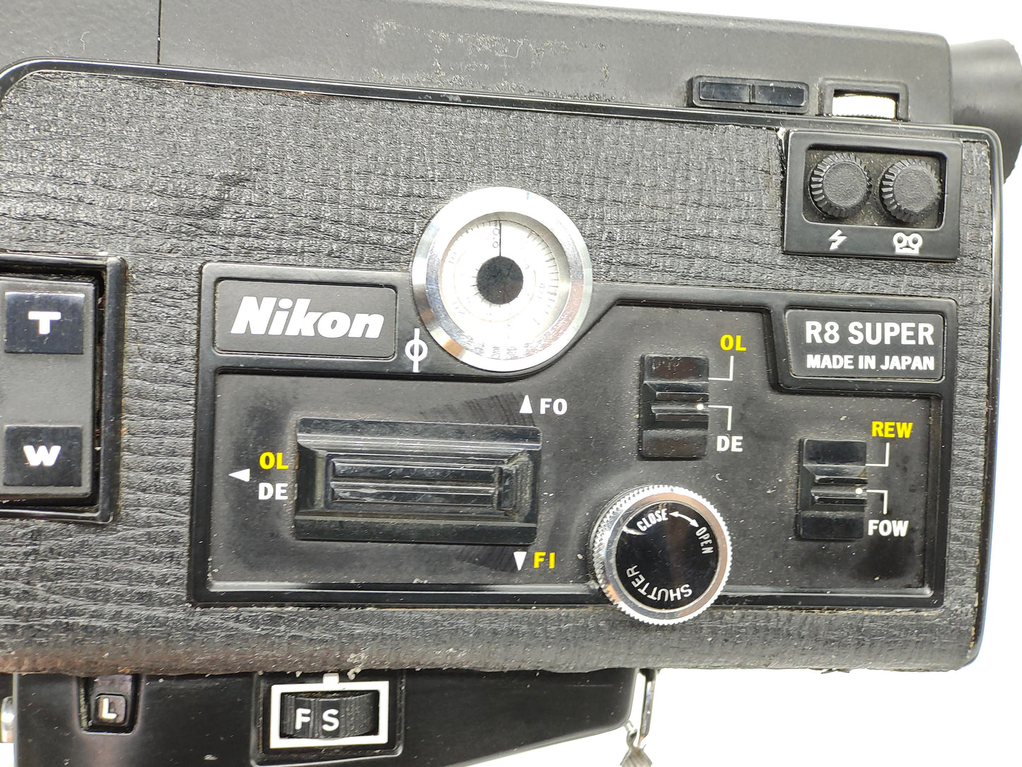 FILM TESTED Nikon R8 Super: Super-8 movie camera..