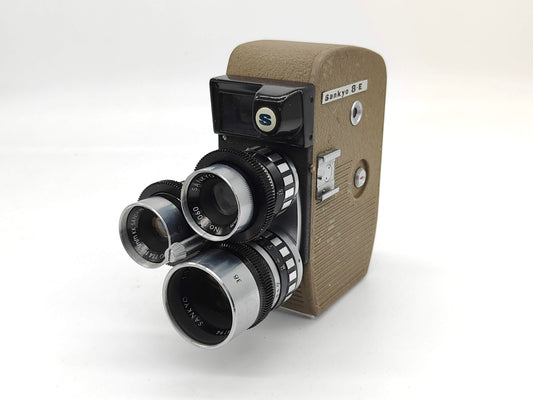 Sankyo 8-E 8mm retro cine camera
