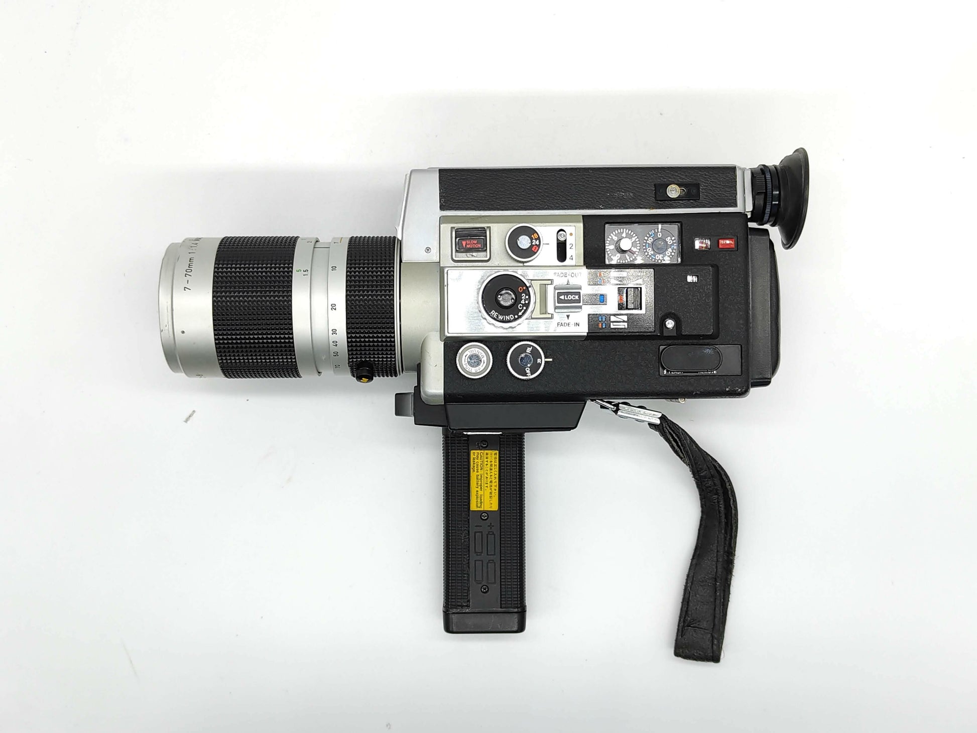 FILM TESTED Canon Auto Zoom 1014 Electronic Super-8 movie camera