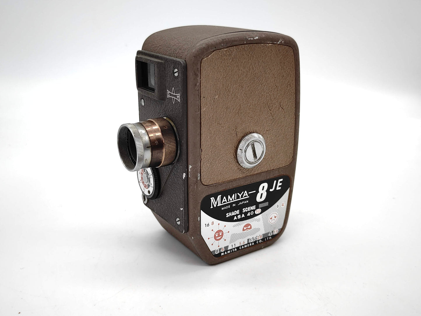 Mamiya 8 JE 8mm retro cine camera