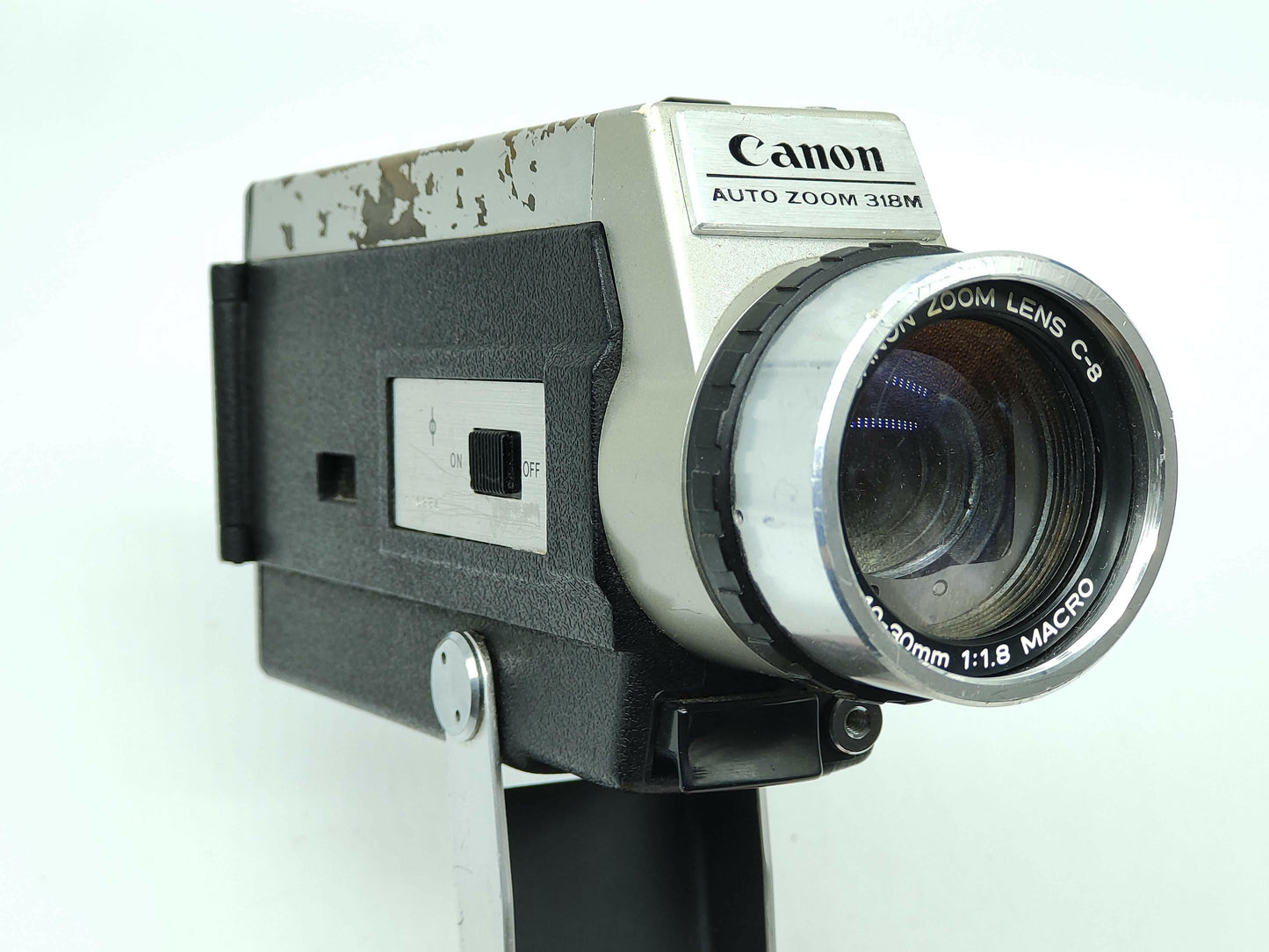 FILM TESTED Canon Auto Zoom 318M Super-8 movie camera..