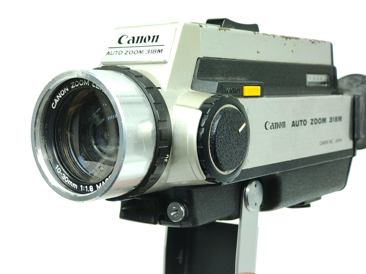 FILM TESTED Canon Auto Zoom 318M Super-8 movie camera..