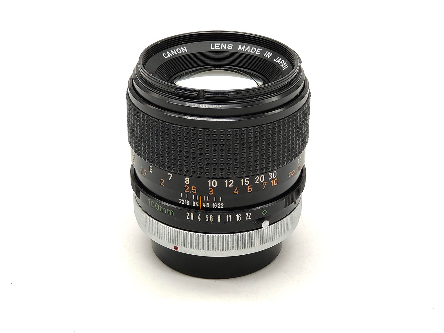 Canon 100mm f/2.8 portrait lens