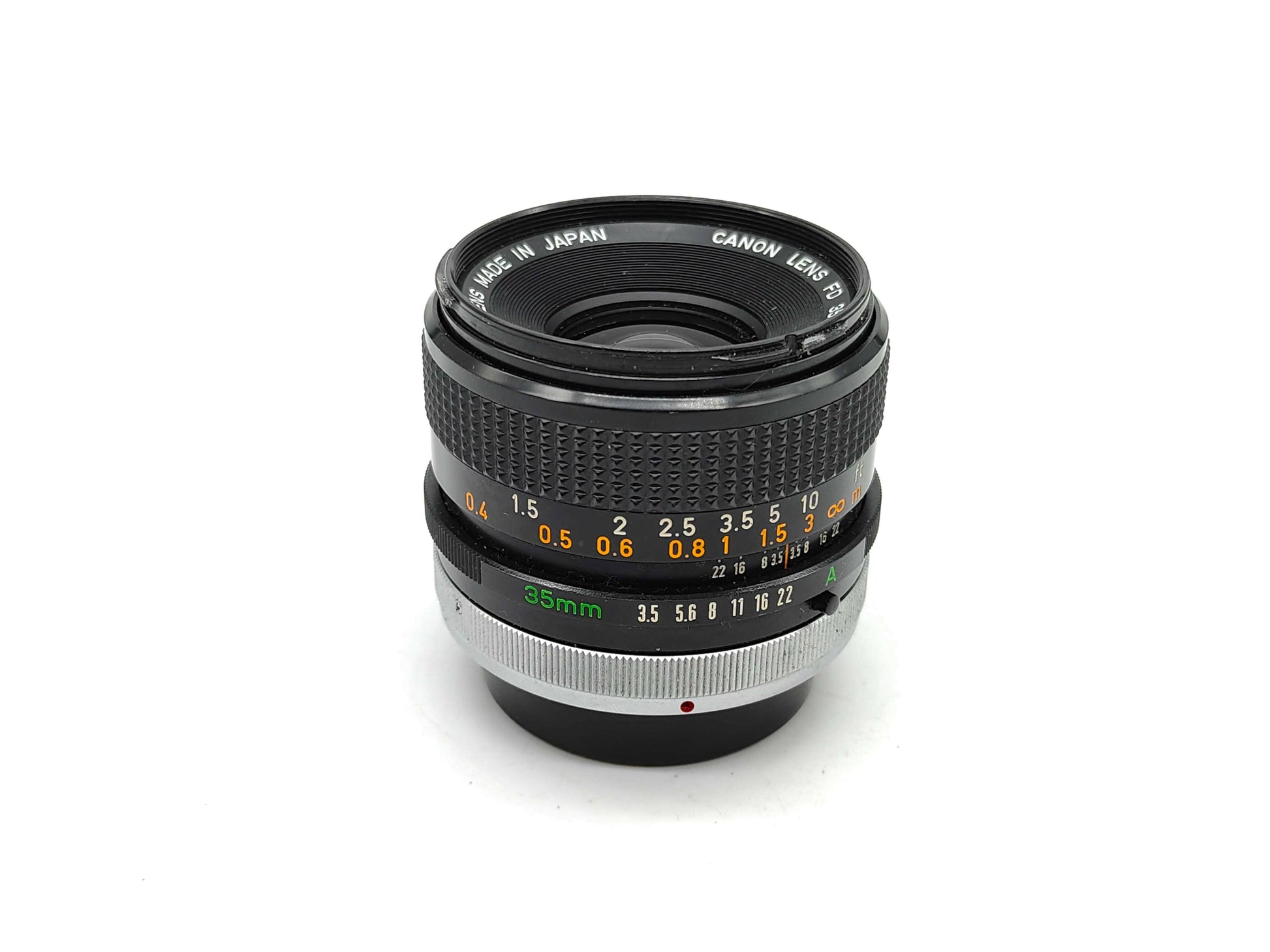 Wide Angle Canon Lens Fd 35mm Wide Angle Lens Canon FD 35mm Chrome